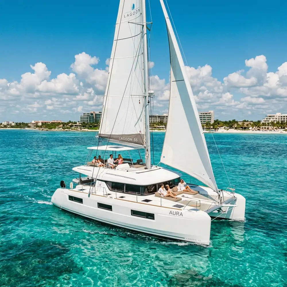 Lagoon 55 — Azure Drift