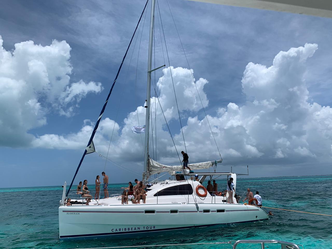 catamaran rental in playa del carmen