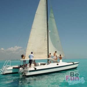 basic catamaran sail